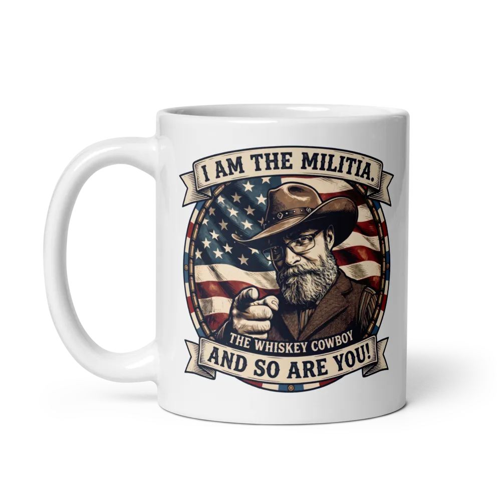 White Militia One Coffee Mug thumbnail 3