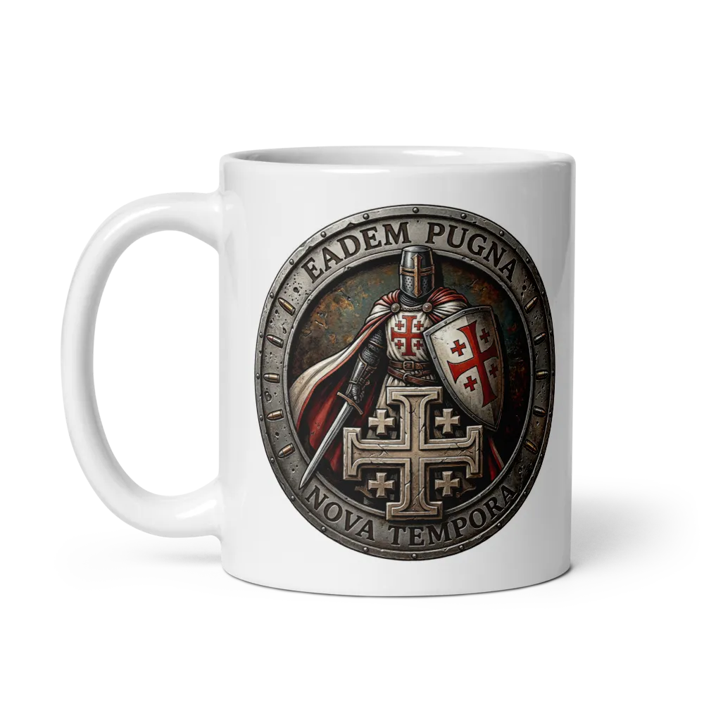 "Eadem Pugna, Nova Tempora" Coffee Mug thumbnail 3