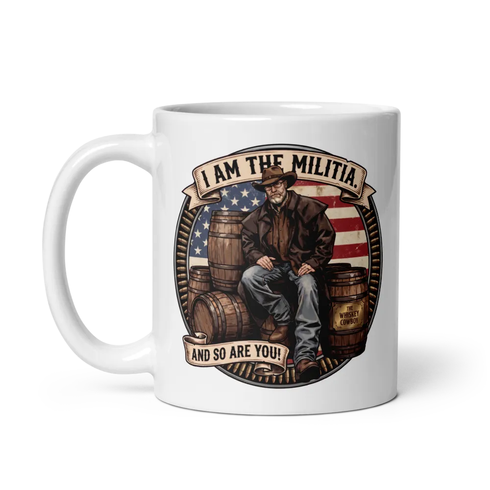 White Militia Two Coffee Mug thumbnail 3