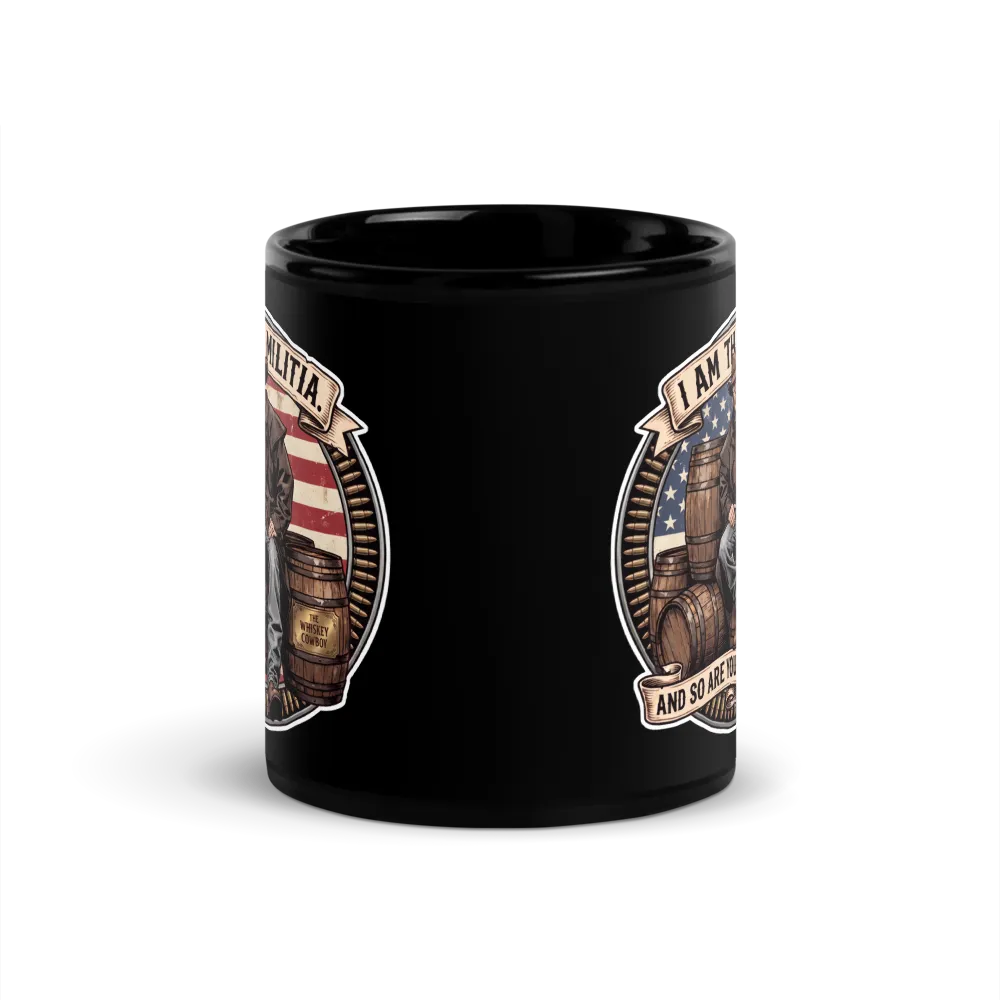 Black Militia Two Coffee Mug thumbnail 2