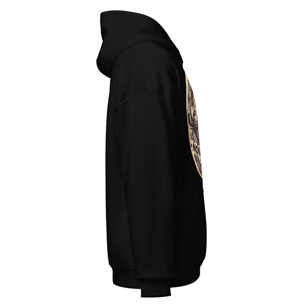 Hoodie with Round Logo thumbnail 4