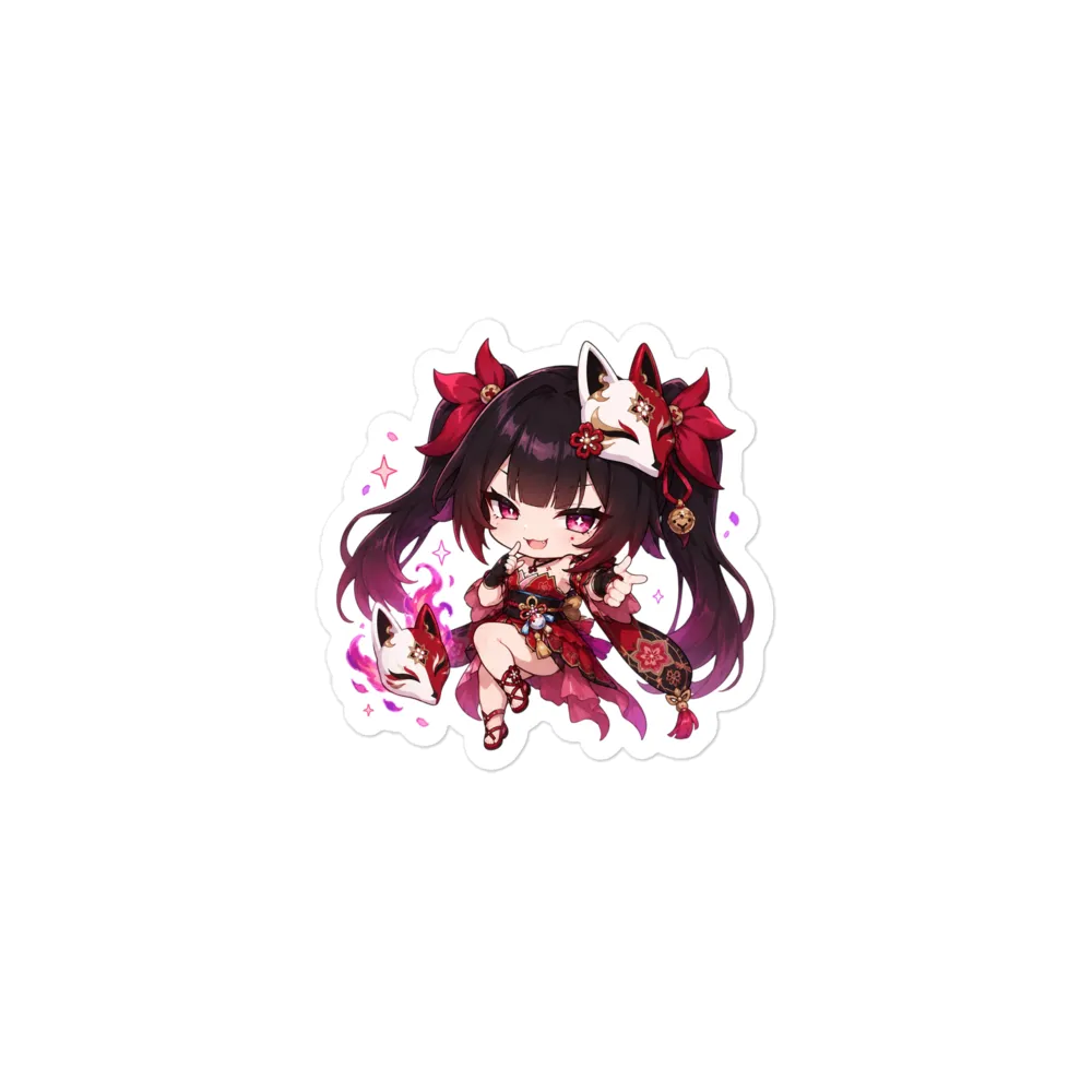 Sparkle HSR Smug Sticker thumbnail 2