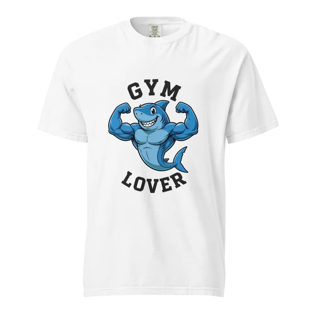 GYM LOVER - Funny Shark Gym T-Shirt