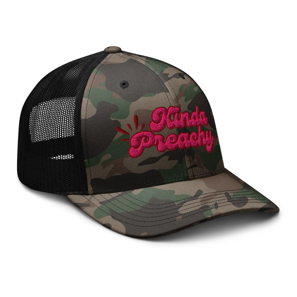 Kinda Preachy Camo Hat thumbnail 6