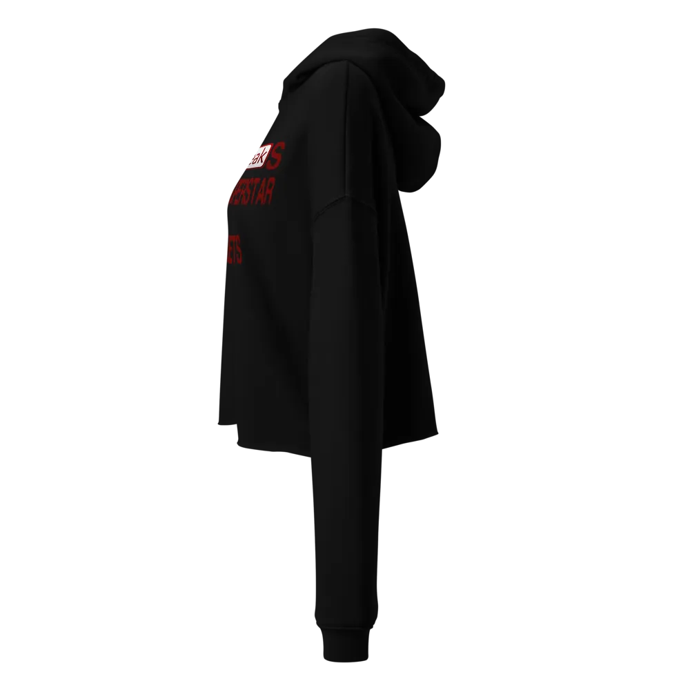 LIVELEAK SUPERSTAR CROPPED WOMAN'S HOODIE thumbnail 2