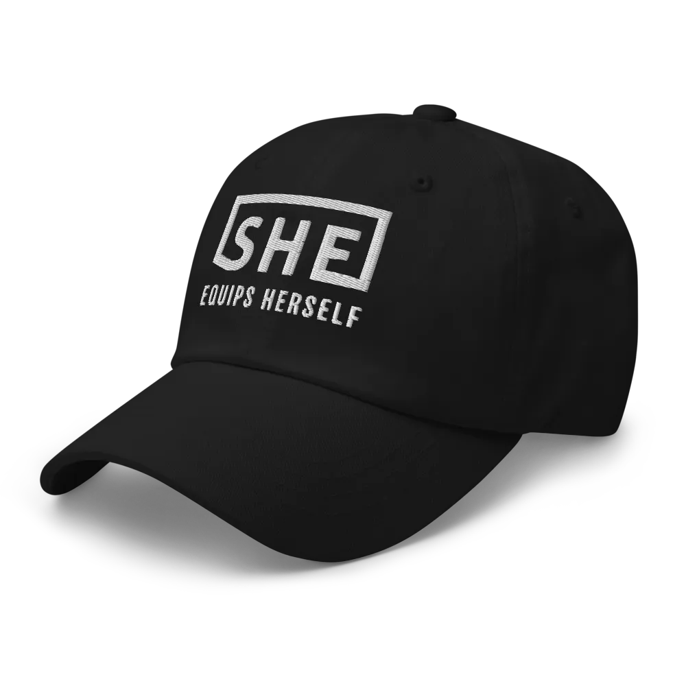 She Equips Herself Cap thumbnail 3