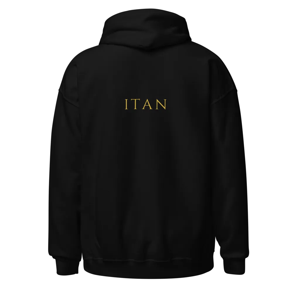 ITAN — She Carries the World Hoodie | Gildan 18500 thumbnail 2