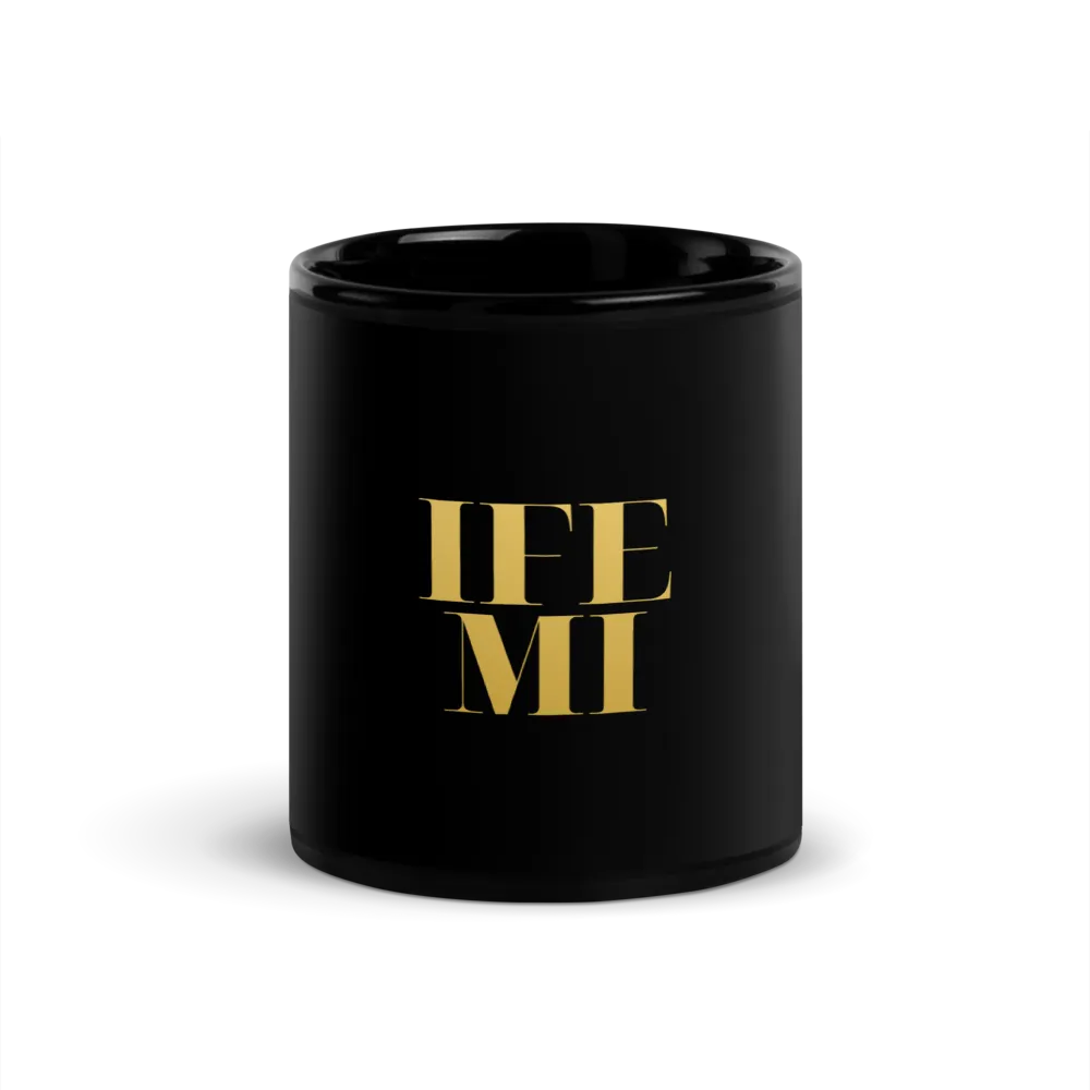 Ife mi Be Kind Mug Gold Serif thumbnail 2