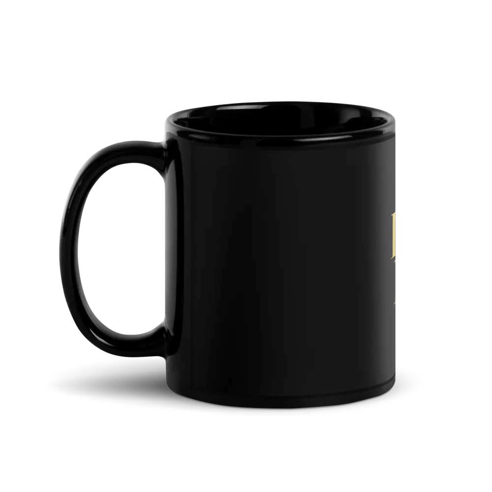 Ife mi Family First Mug Gold Serif
