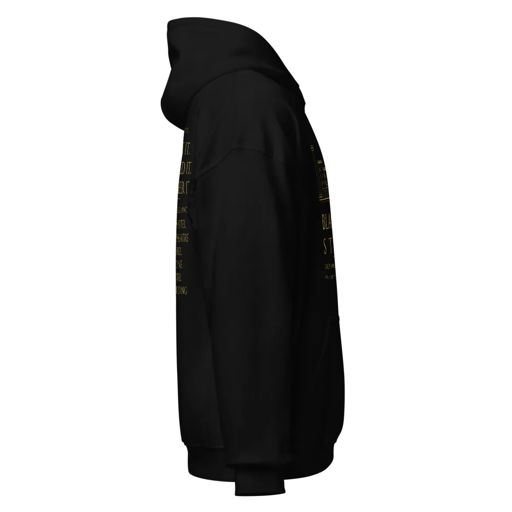 ITAN Black Wall Street Hoodie thumbnail 4
