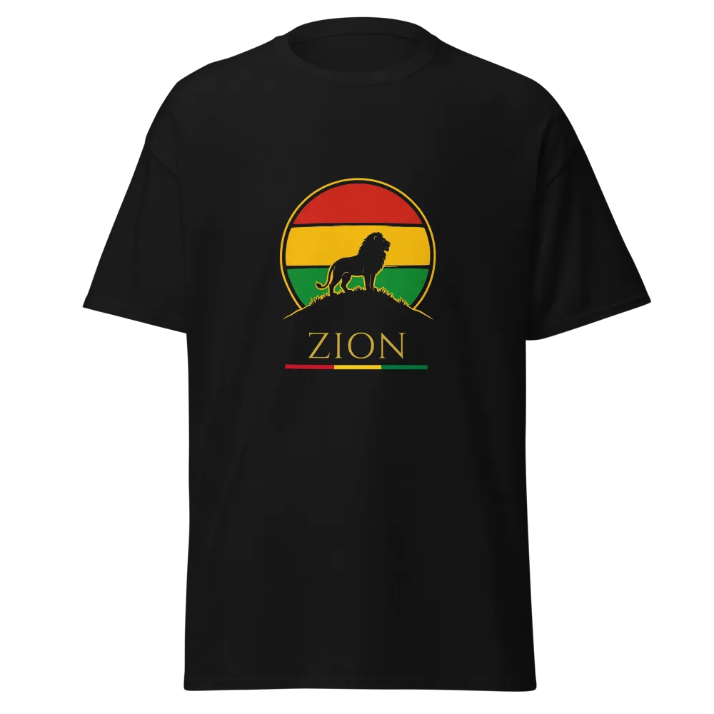 Ife mi — Zion Lion Sunrise Tee
