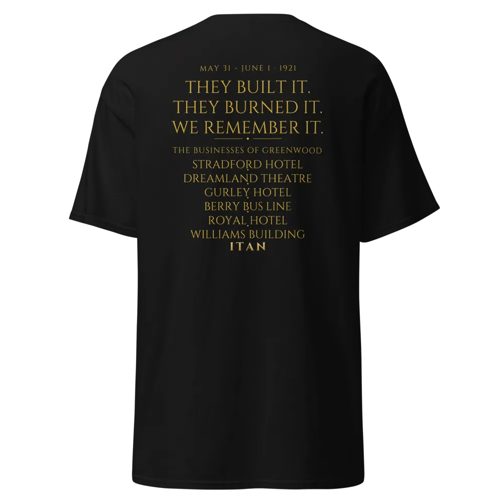 ITAN Black Wall Street Tee thumbnail 2