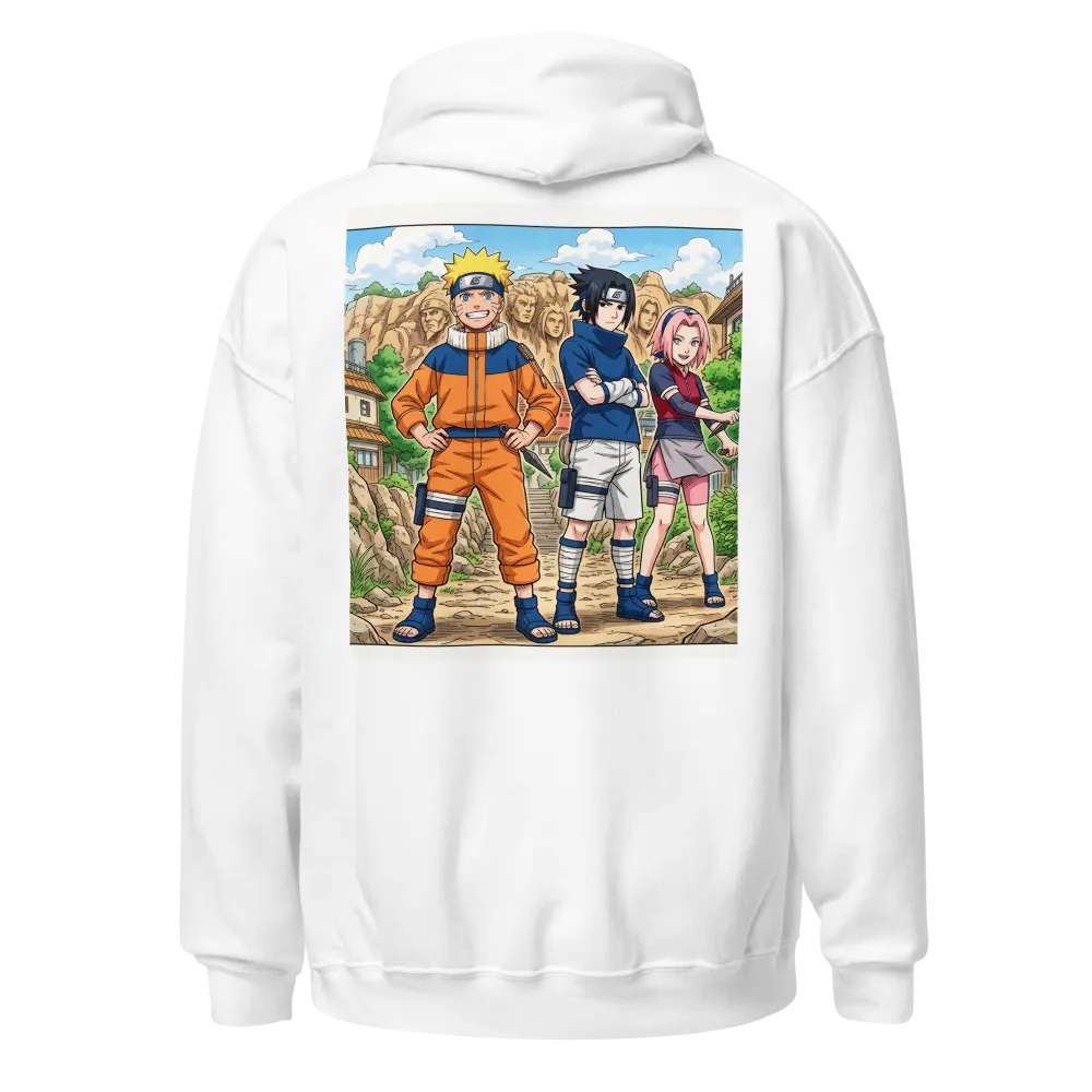 Unisex Heavy Blend Hoodie with naruto  thumbnail 2