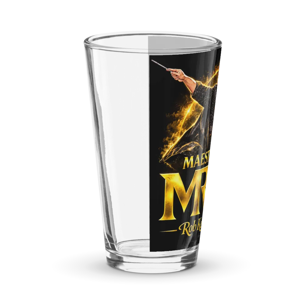 MRK classic pint glass thumbnail 3