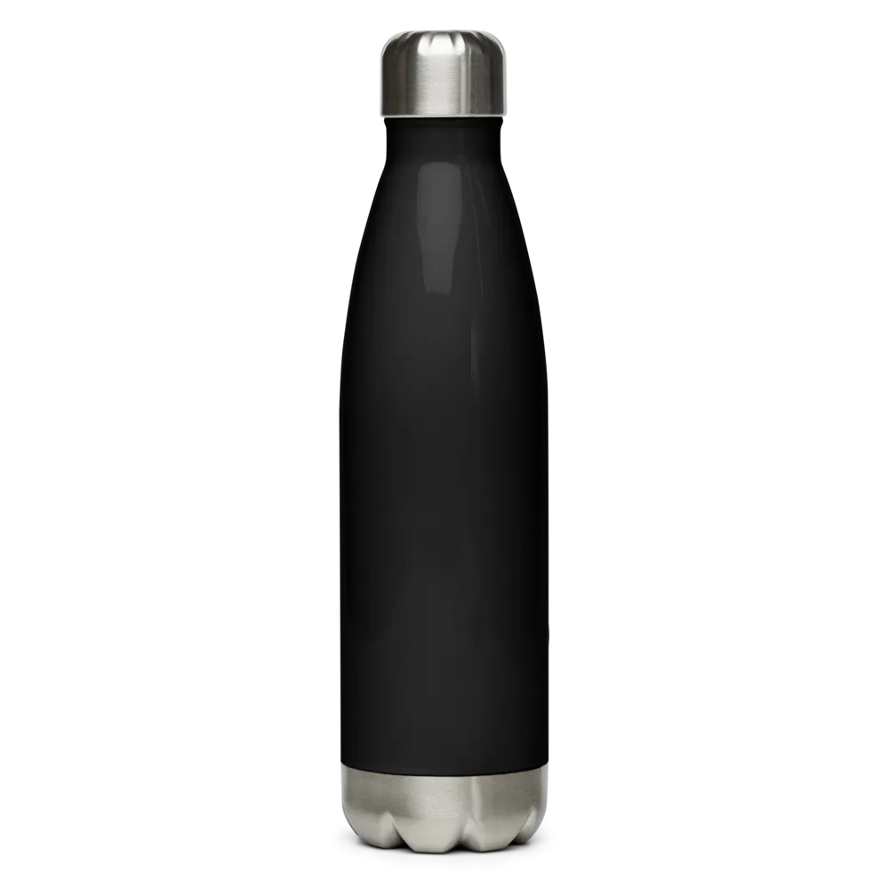 OctoBeat Steel Water Bottle - Black thumbnail 2