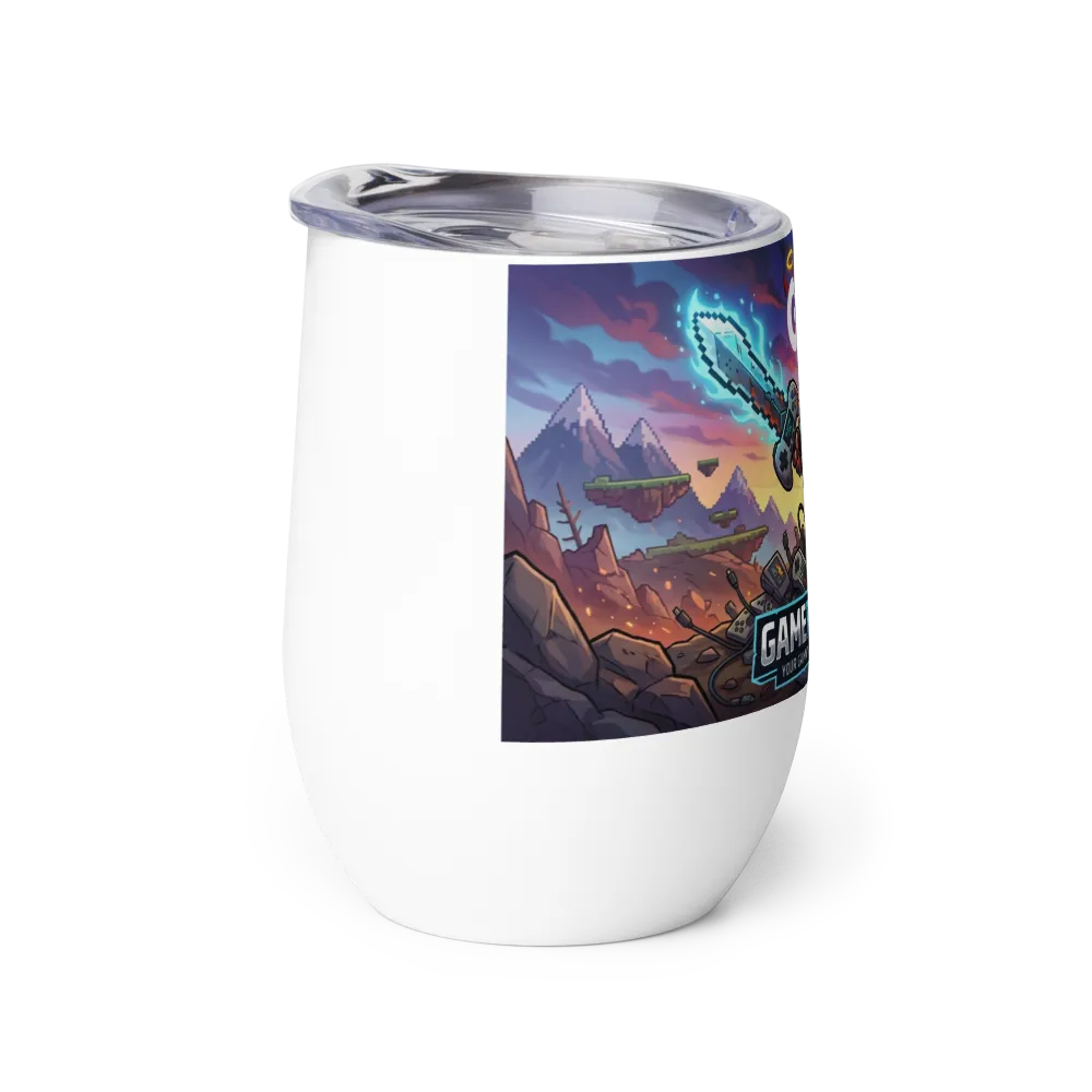GP Troll Mascot Wine Tumbler thumbnail 4
