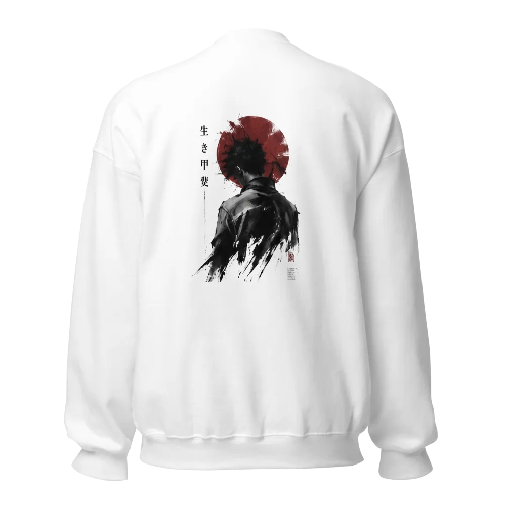 Blood moon samurai sweatshirt thumbnail 2