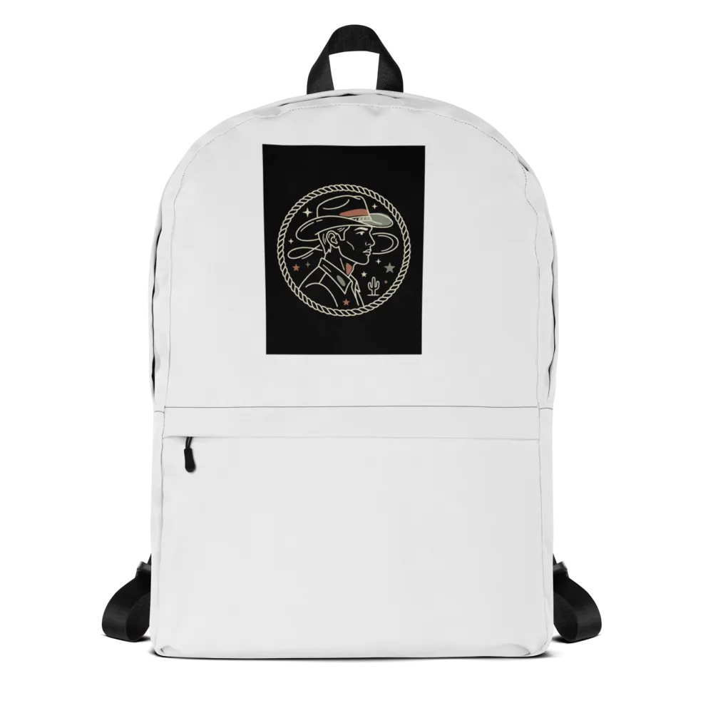 Minimal Graphic Everyday Backpack