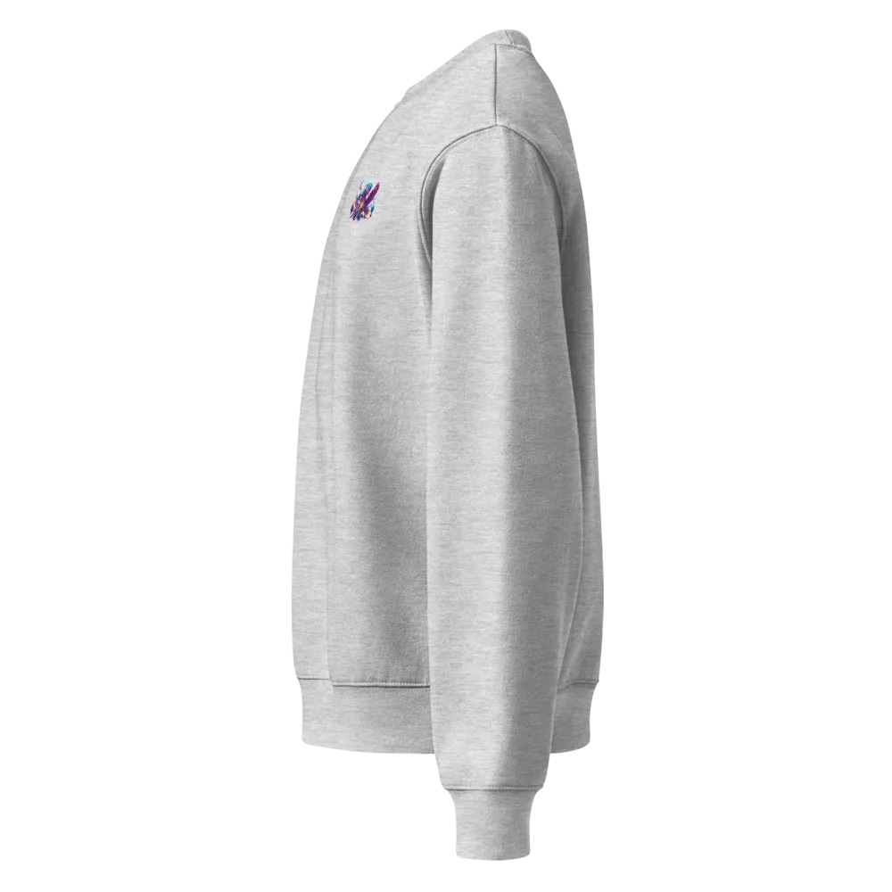 Minimal Neon Graphic Sweatshirt thumbnail 3