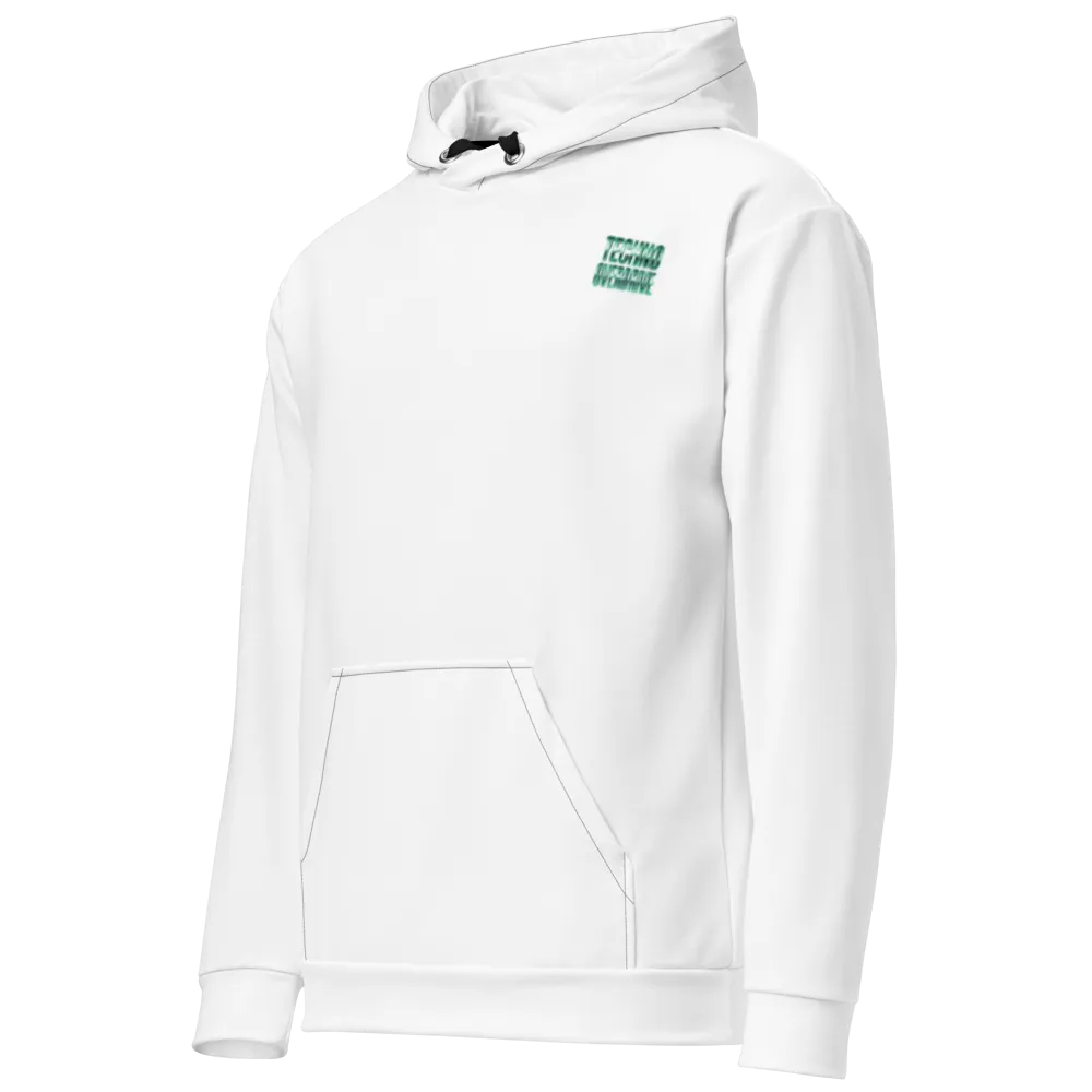 Minimal Green Graphic Hoodie thumbnail 3