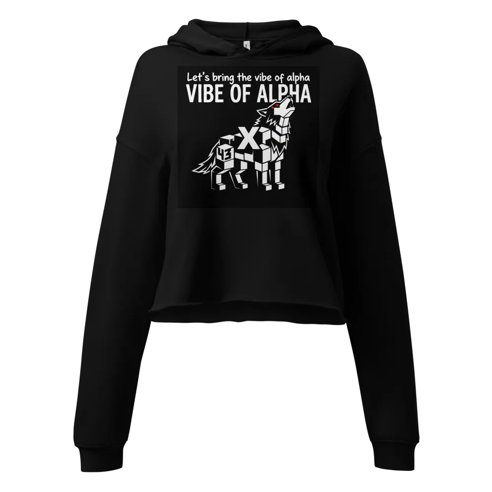 Women's Cropped Hoodie X Gen Alpha vibe