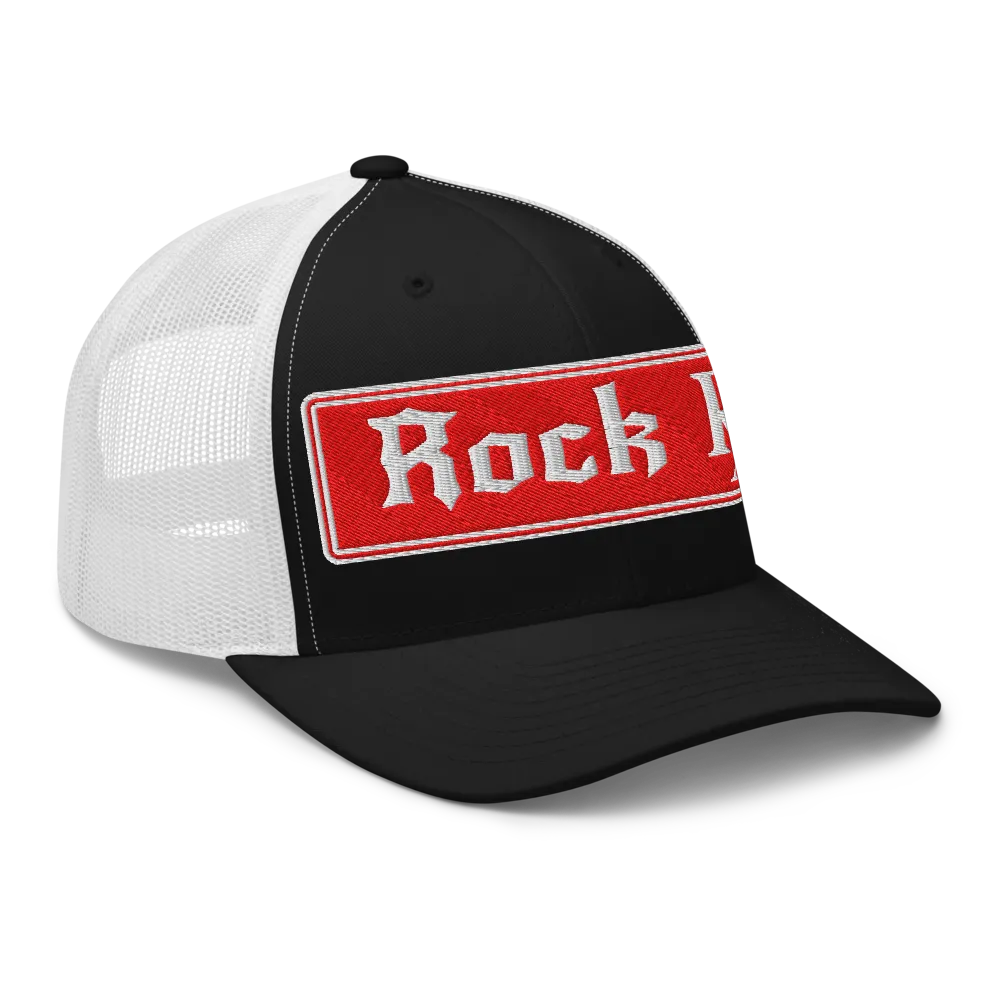 Rock RX Trucker Hat - Black/White thumbnail 6