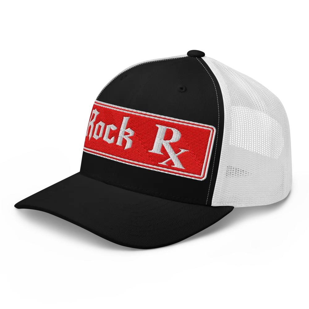 Rock RX Trucker Hat - Black/White thumbnail 4