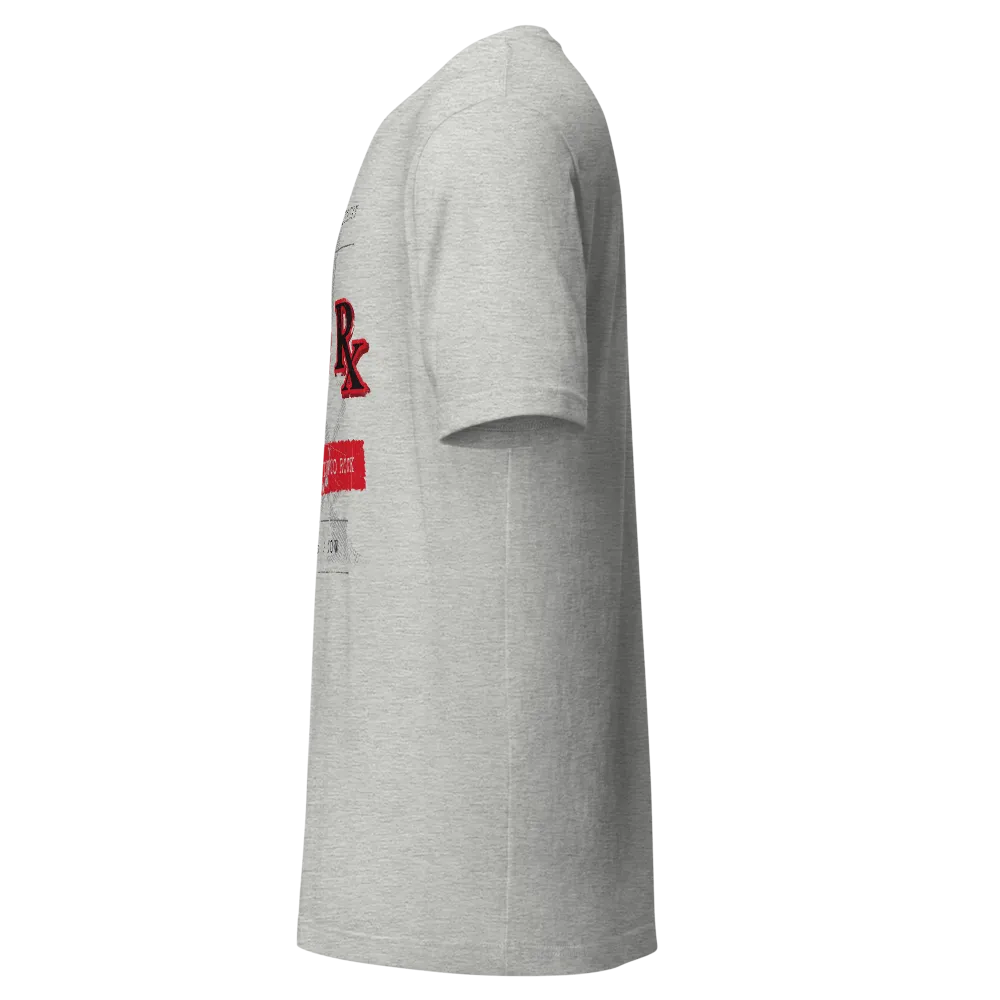Rock RX Grunge Flyer Tee - Light Gray thumbnail 3