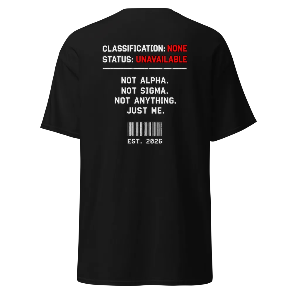 Sigma 404 Not Found – Personality:Original t shirt thumbnail 2