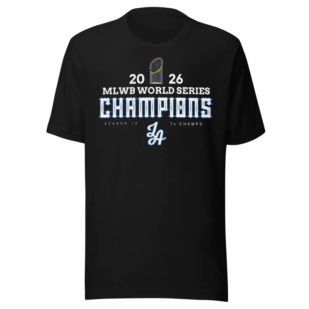 DODGERS 2026 MLWB WORLD SERIES CHAMPIONS T-SHIRT