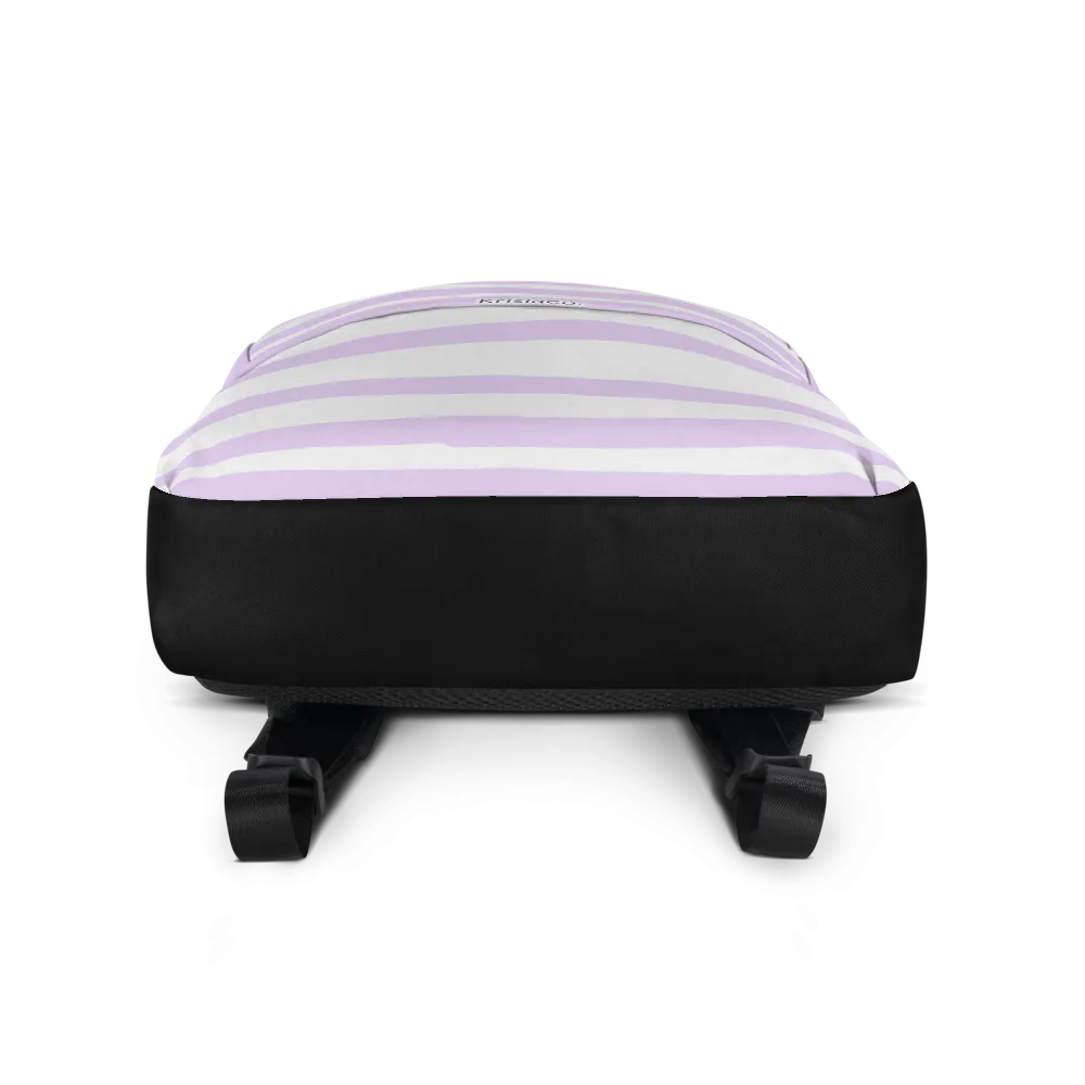 Lilac Stripes - Backpack thumbnail 3