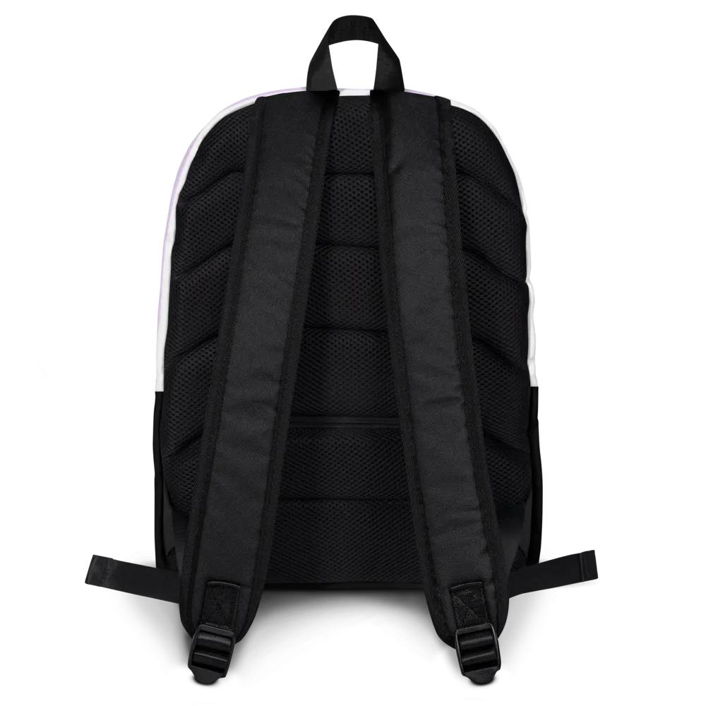 Lilac Stripes - Backpack thumbnail 4