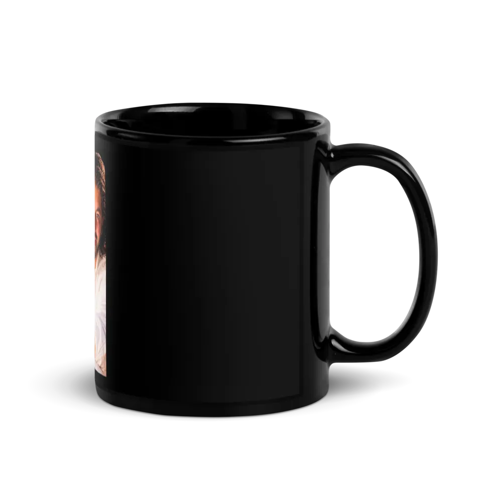 SHS Black Glossy Mug thumbnail 3