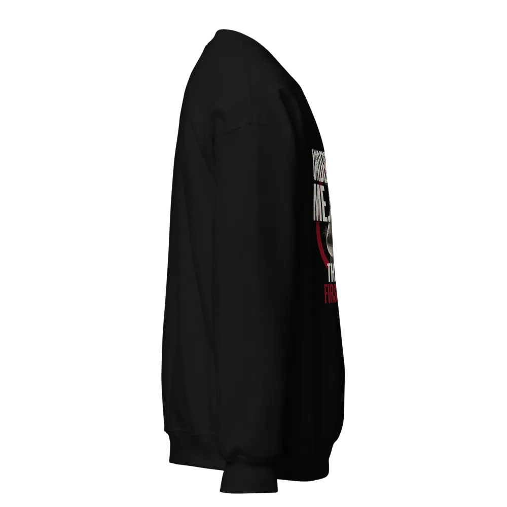 Underestimate Me — Unisex Crewneck Sweatshirt thumbnail 4