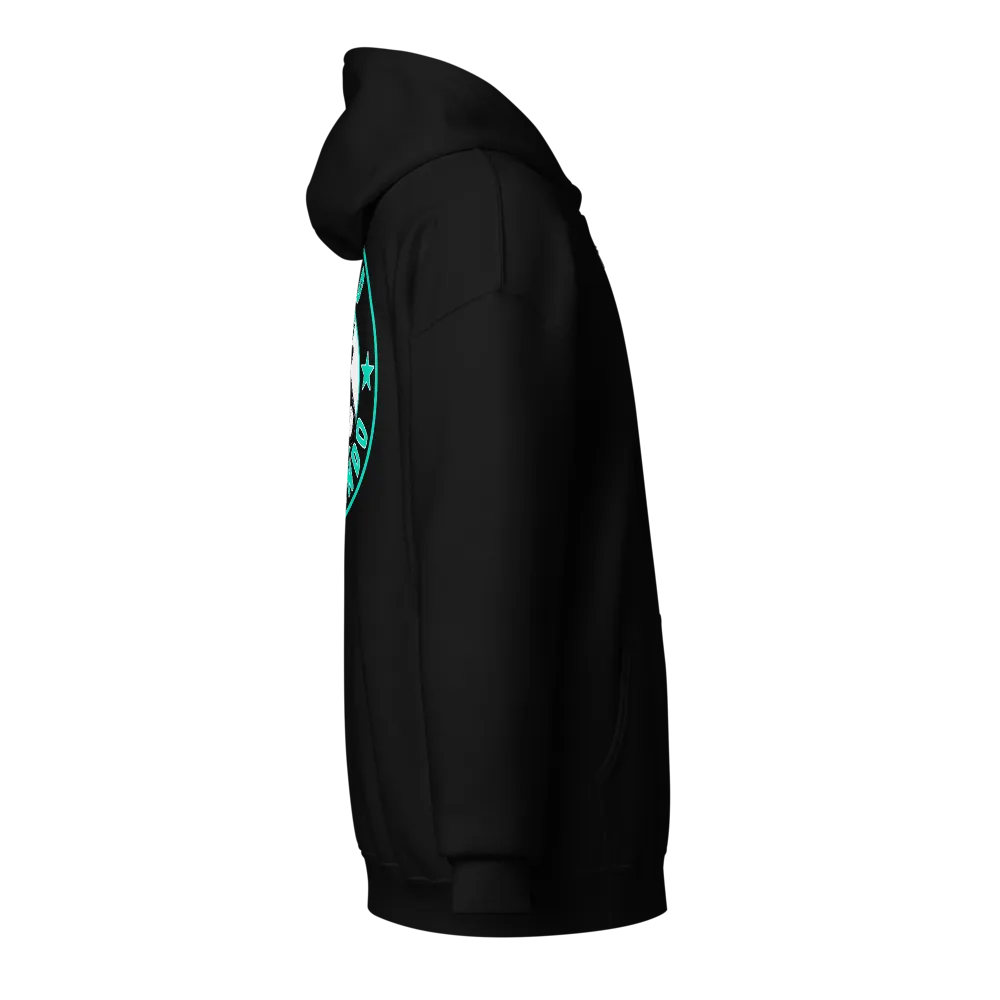 Front and Back Logo Zip Up Hoodie thumbnail 4
