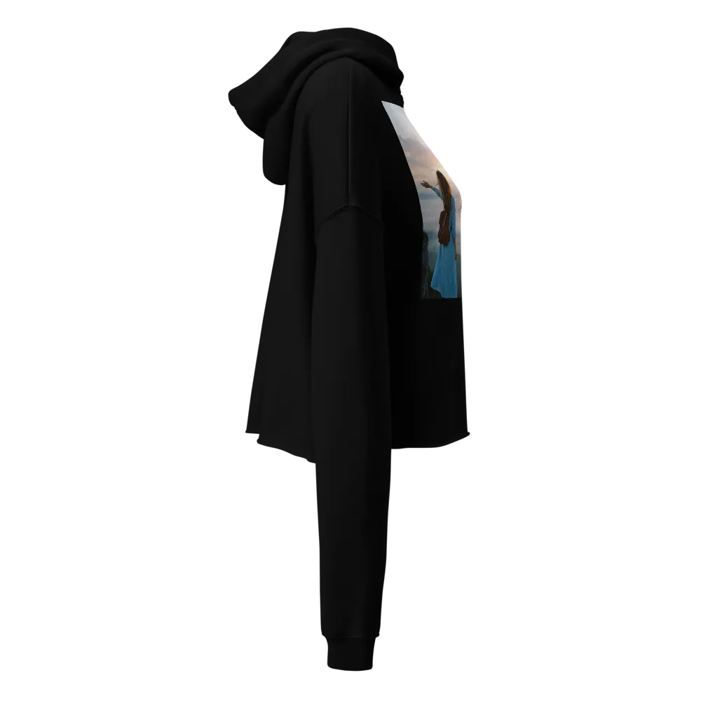Women's Cropped Hoodie thumbnail 4