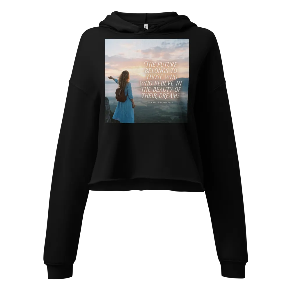 Women's Cropped Hoodie thumbnail 2