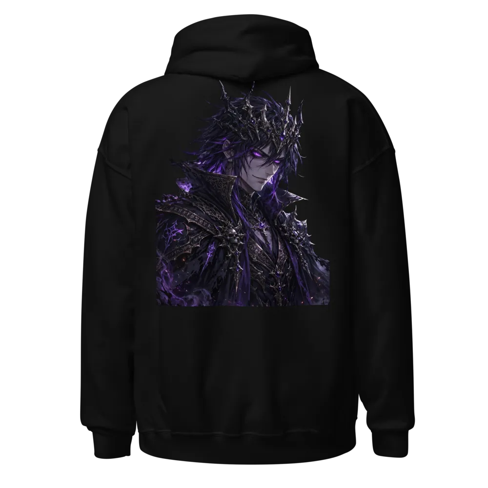 Black hoodie for man thumbnail 4