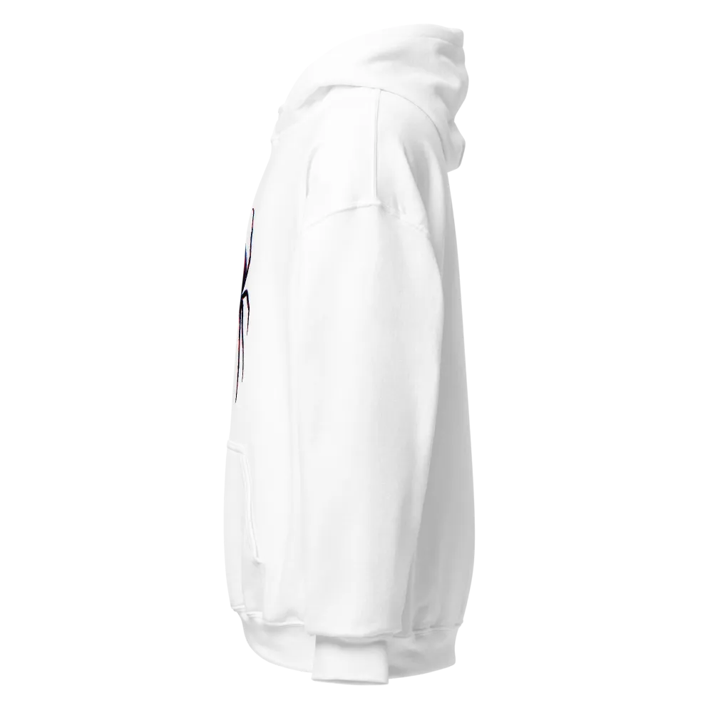 Red & Blue Web Hero — Unisex Heavy Blend Hoodie thumbnail 3