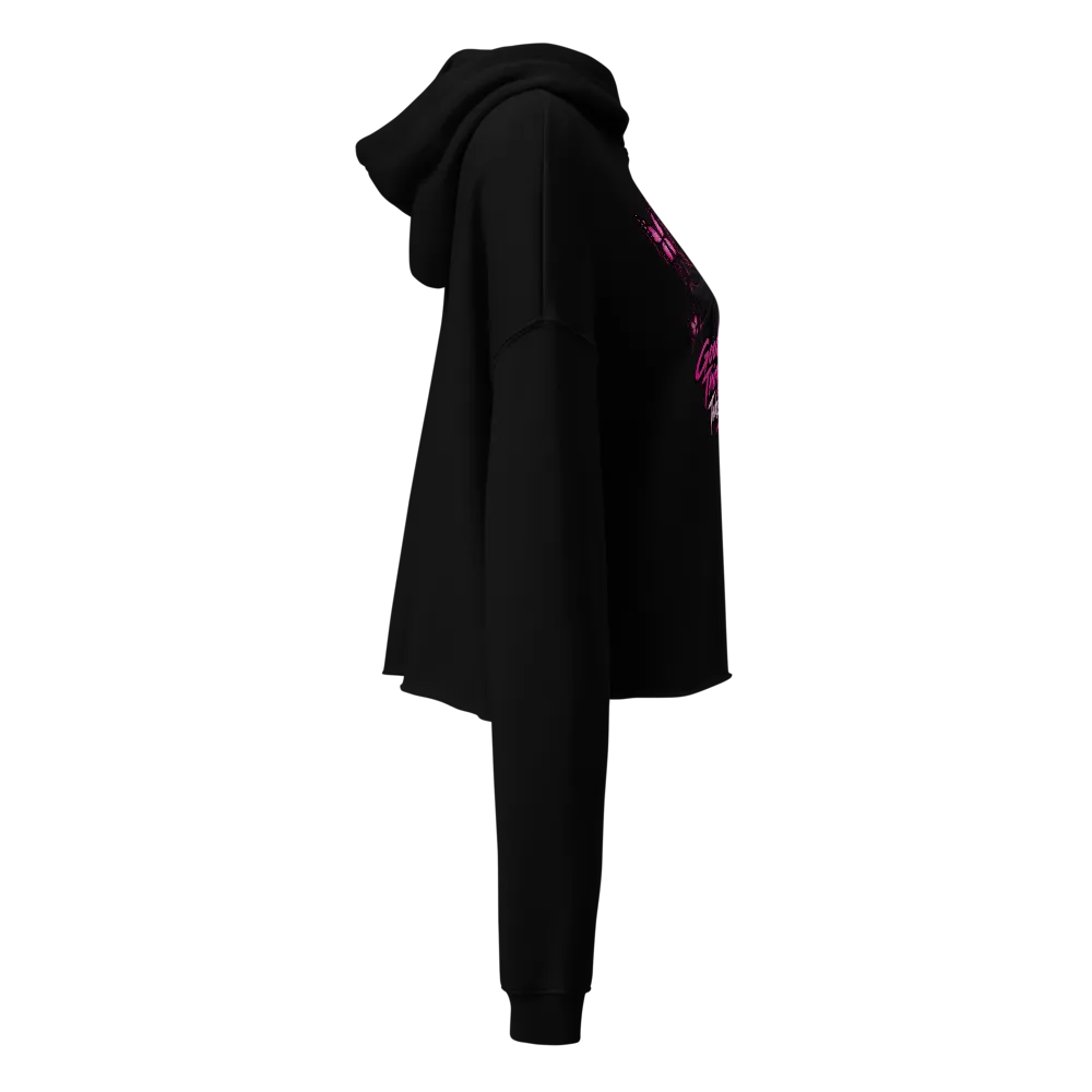 Stylish women's cropped hoodie  thumbnail 4