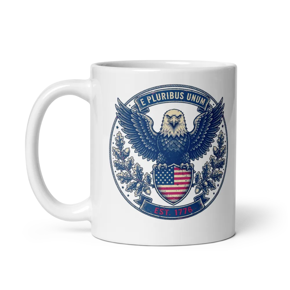 Vintage American Eagle Mug thumbnail 2