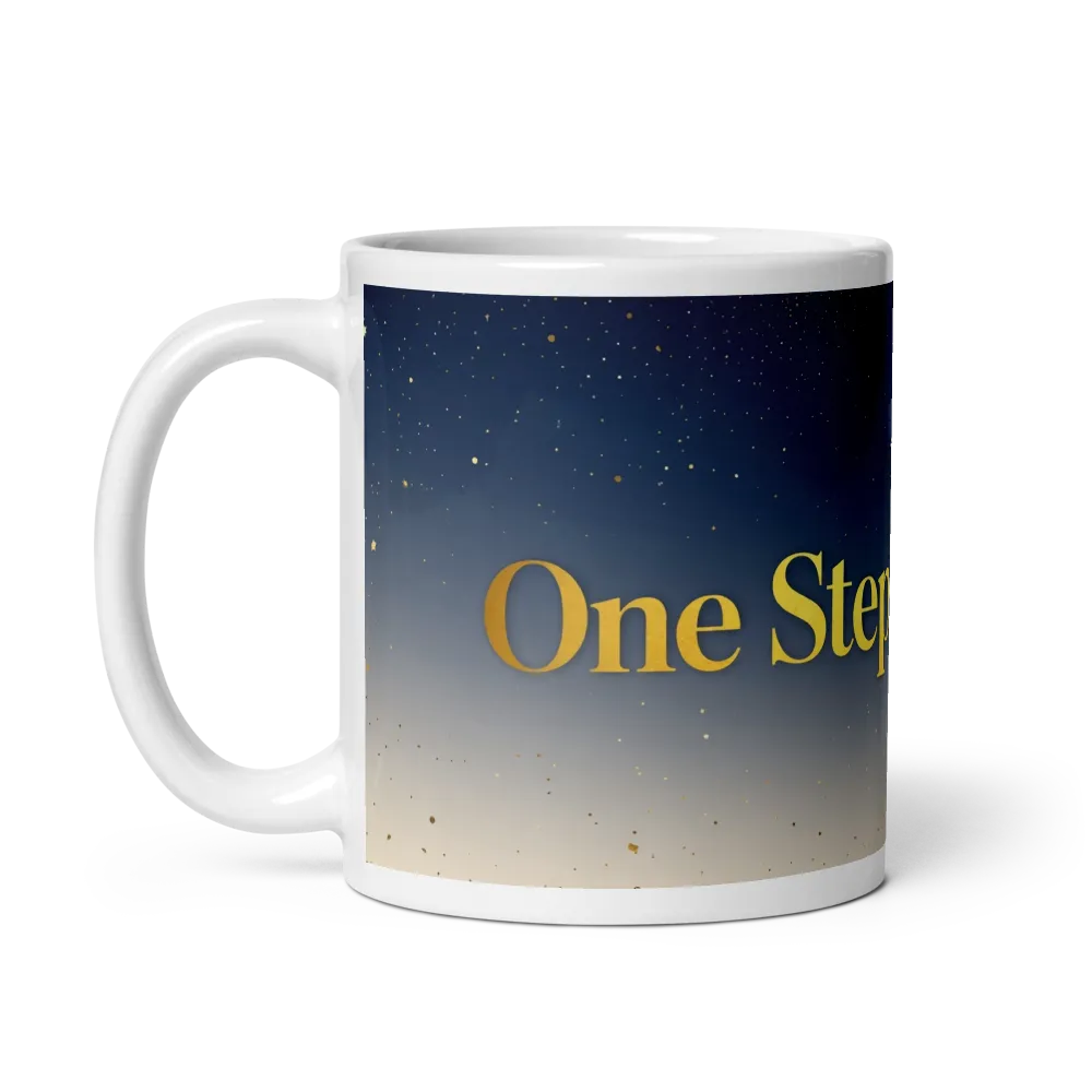 One Step at a Time - Minimalist Midnight Gradient thumbnail 2
