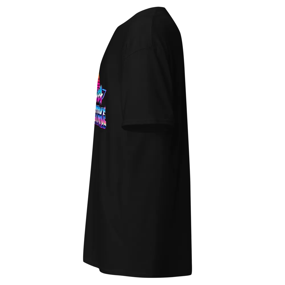 Neon Retro Stroke Meme Tee BLACK thumbnail 3