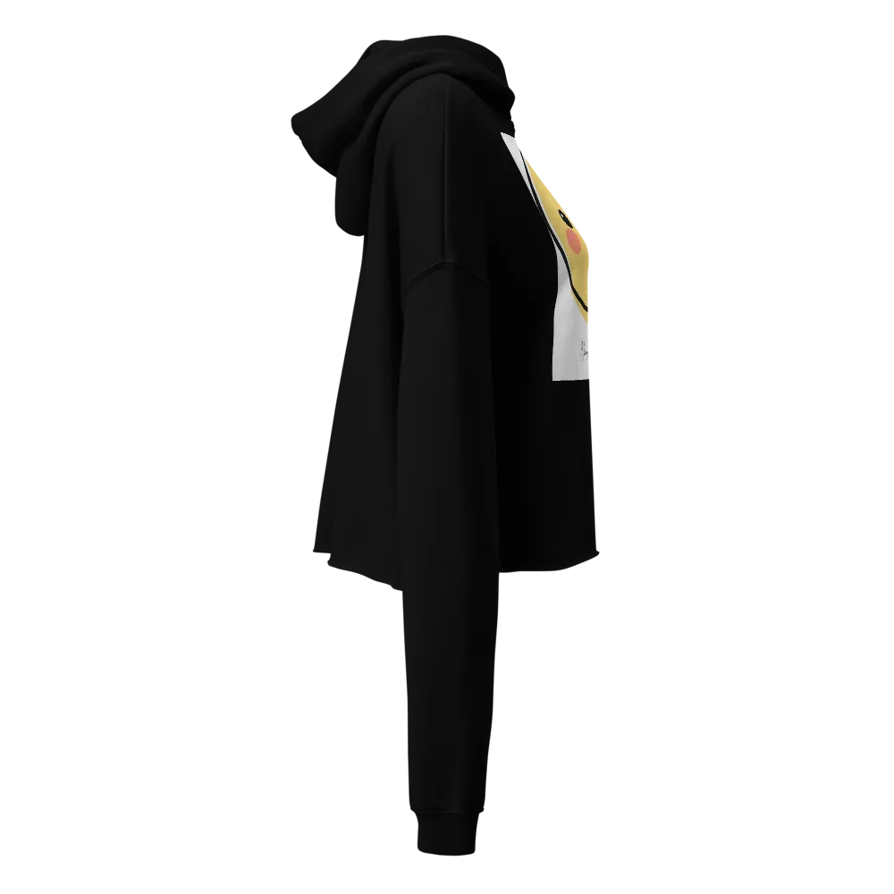 ​Choose Happiness Women's Cropped Hoodie thumbnail 4