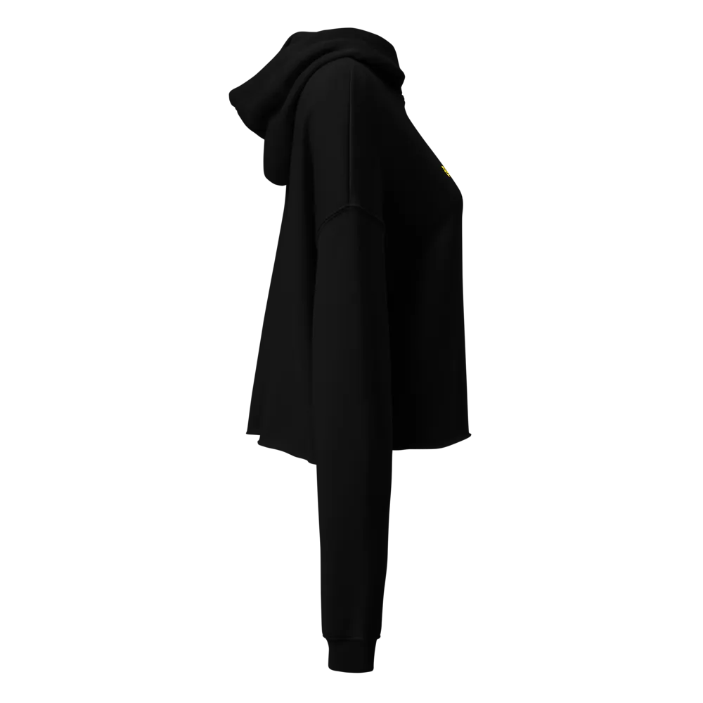 Believe In Yourself Cropped Hoodie - Women's Pullo thumbnail 3