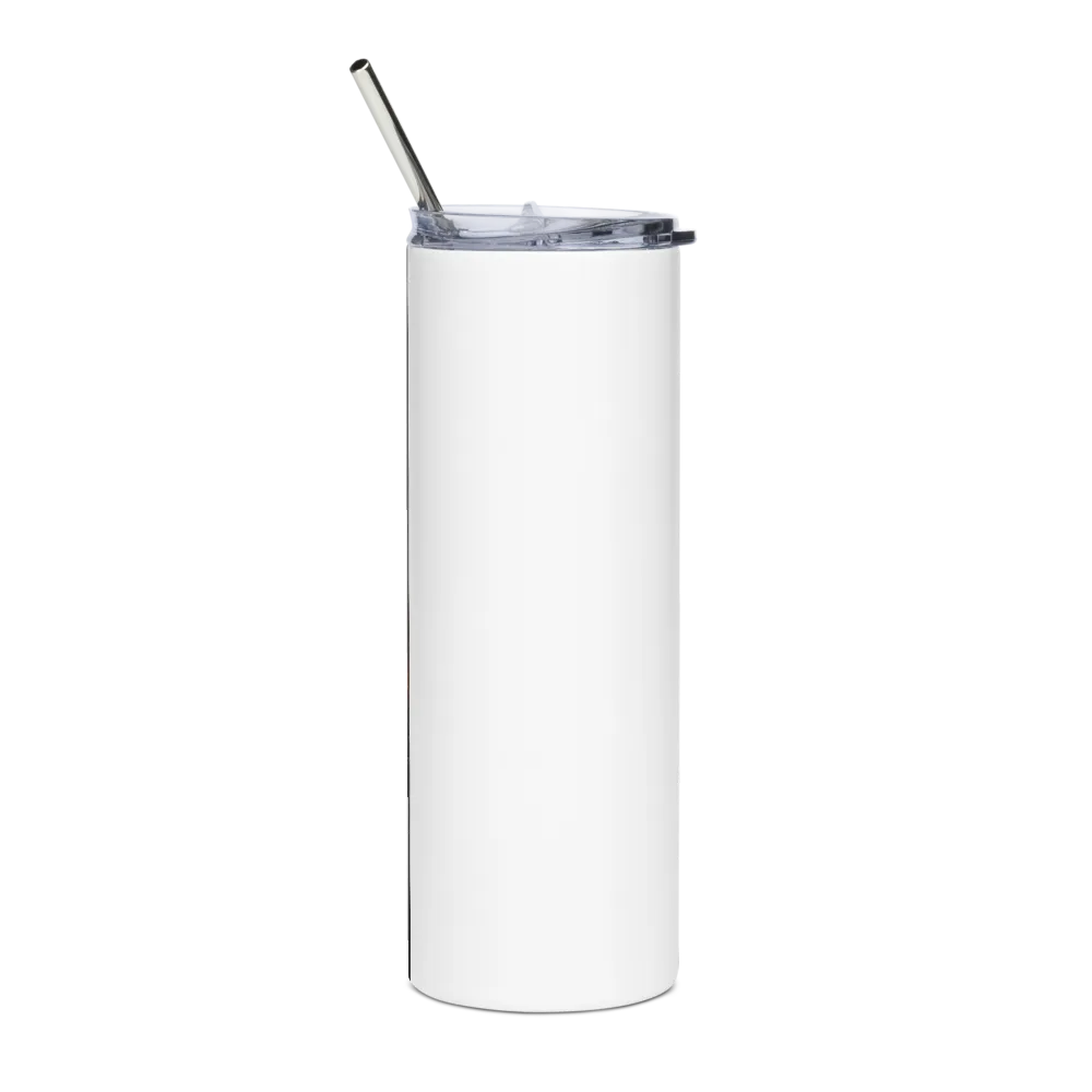 MAKE NO PEACE WITH EVIL Stainless Steel Tumbler thumbnail 2