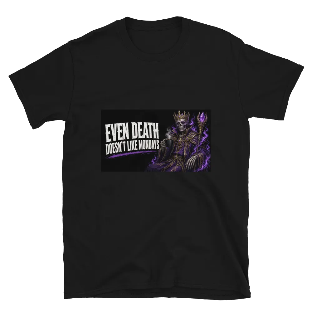 Even Death Doesn't Like Mondays Tee
