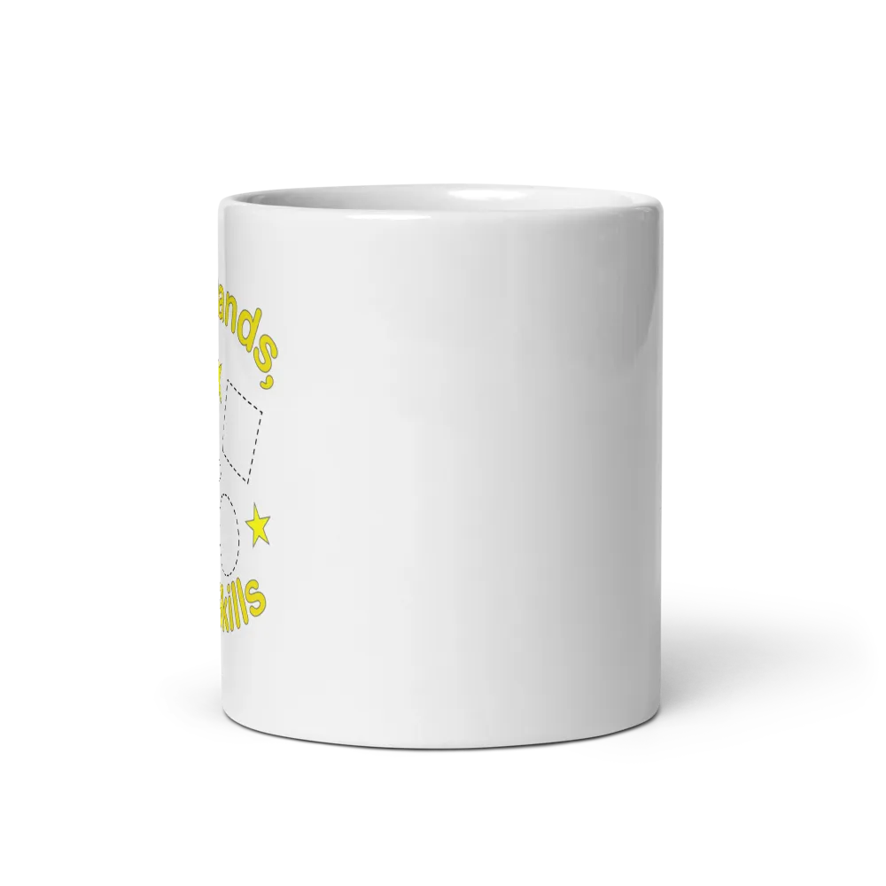 Tiny Hands, Big Skills Teacher Mug thumbnail 3