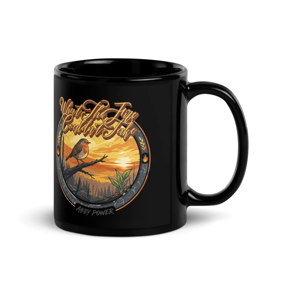 What The Fire Couldn't Take 🔥 Logo Mug thumbnail 3