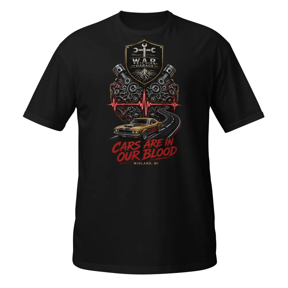 Cars Are In Our Blood Tee thumbnail 3